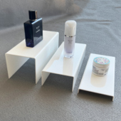 亚克力U型手办模型陈列架透明鞋 架鞋 托化妆品橱窗展示架可定制