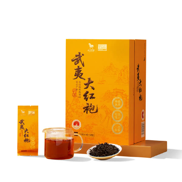 八马茶业武夷山大红袍特级茶叶礼盒装8.5g*50包山姆超市代购正品