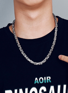 潮牌日韩特色复古马鞭男项链