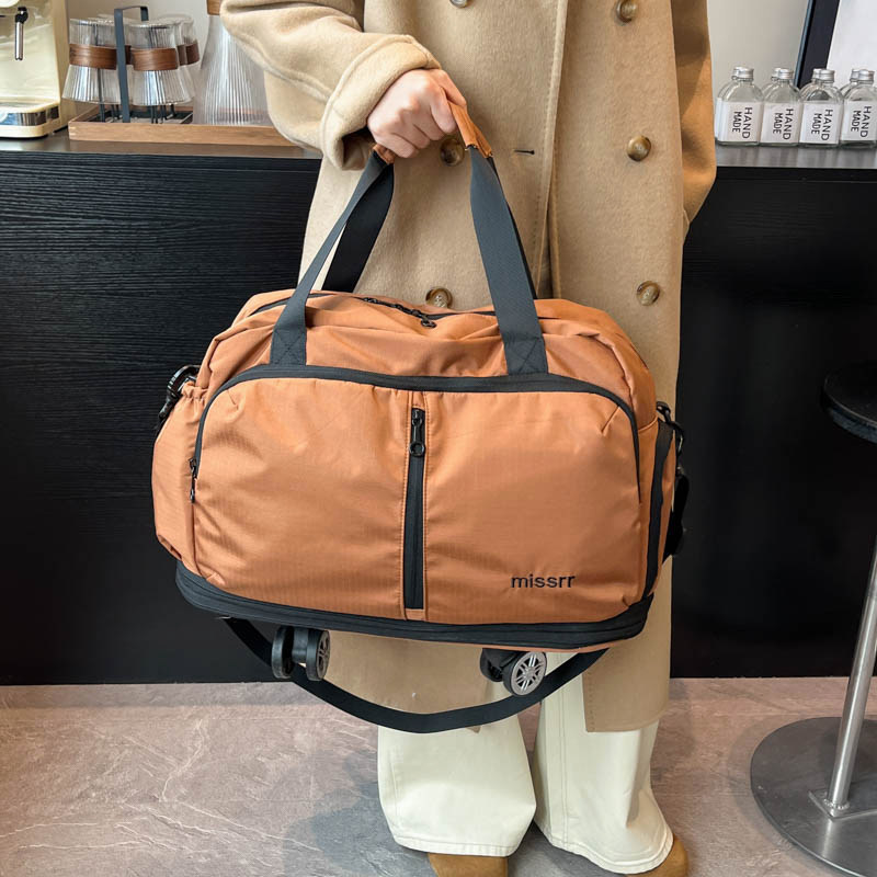 旅行包大容量万向轮出差女手提行李包运动登机收纳包防水旅游便携,箱包皮具/热销女包/男包,旅行袋,淘宝优惠券,粉丝福利购,淘宝优惠卷