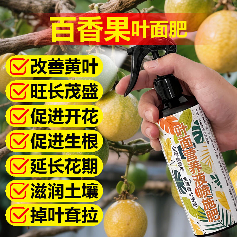 百香果树专用肥料盆栽种植百香果苗营养液氮磷钾颗粒浓缩有机肥料