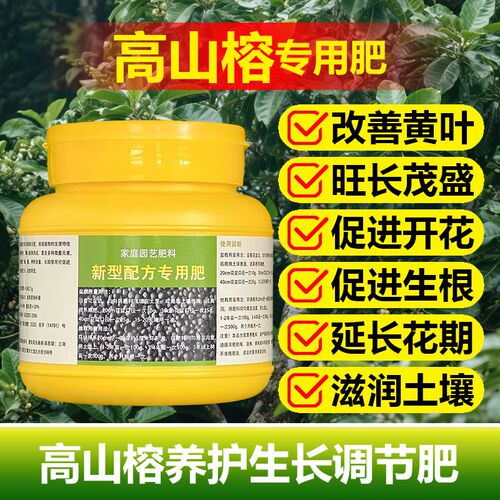 高山榕专用肥料室内绿植营养液水溶化肥料长新叶出锦茂密叶面肥料