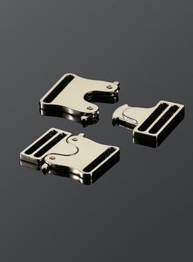 直销合金插扣背带卡扣25金属服饰箱包配件扣具腰包调节子母安全扣