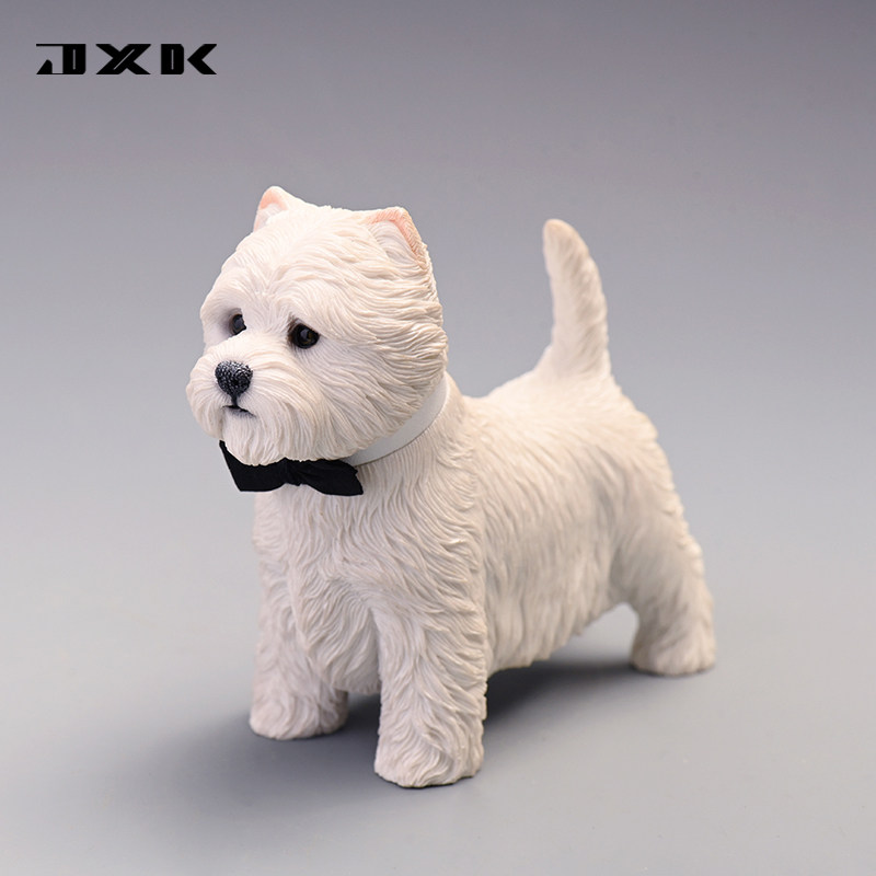 JXK1/6西高地白梗犬仿真模型