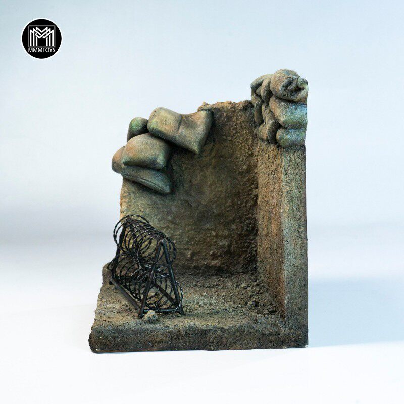 MMMTOYS沙垒哨点场景建筑