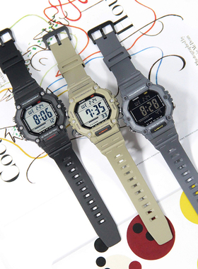 卡西欧手表男女Casio十年电力学生运动防水防震潮流腕表AE-1600H