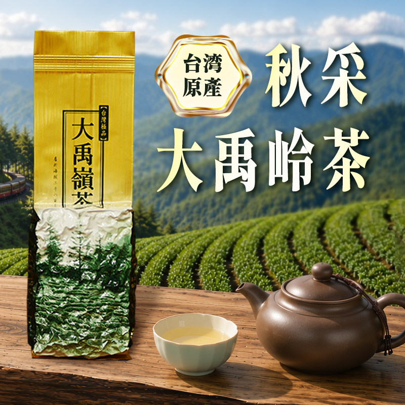 秋季新茶 台湾大禹岭乌龙茶 正宗台湾高山茶原装进口150g