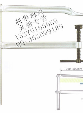 EHOMA爱赫玛F型夹具快速深喉型多功能压盖夹钳D22T20J～D36T50J