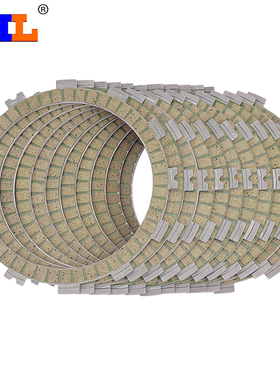 AHL适配川崎ZX636 ZX-6R ZR750 Z750 ZR800 Z8000离合器片 摩擦片