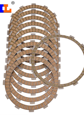 AHL适配铃木DL1000隼GSX1300R SV1000摩托车离合器片摩擦木片全新