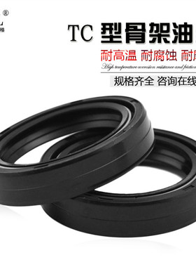 适配川崎KLX250R KLX300R KLX650 KLX650R前减震油封避震油封尘封