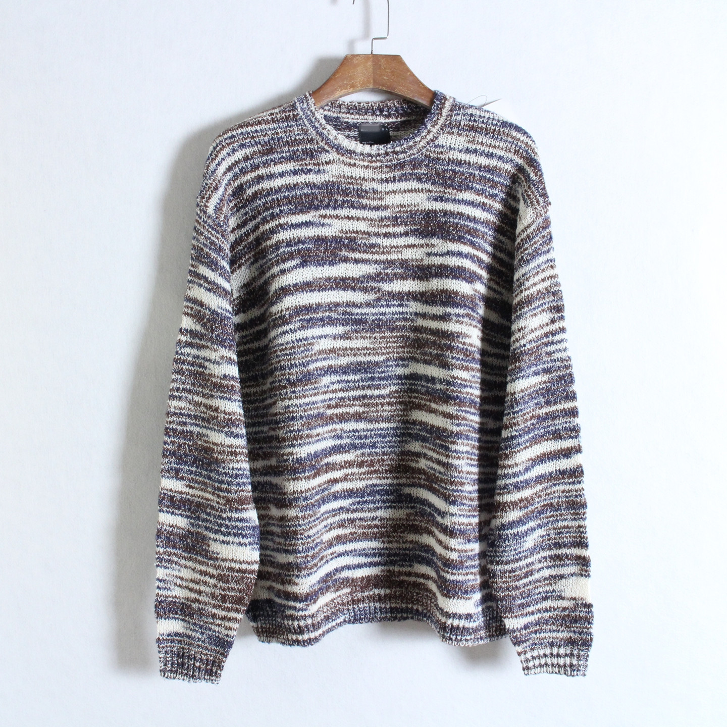 外贸英锅单as*s~棉+羊毛混纺毛衣