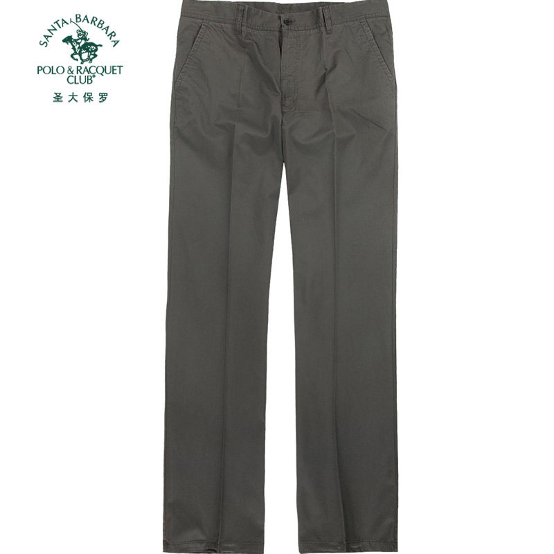 S.B.P.R.C/圣大保罗 无褶男士纯色休闲裤|msdalam kategori Pakaian Lelaki, seluar santai - dari Buy2taobao.com untuk memberikan perkhidmatan ejen Taobao profesional membeli