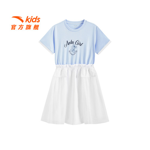 安踏儿童女大童连衣裙