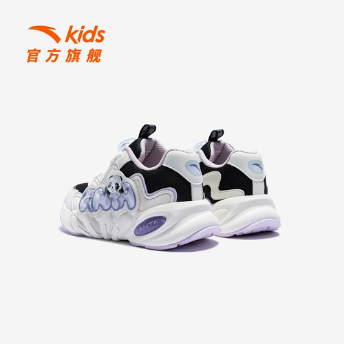 Dundun Shoes丨Anta, детская спортивная обувь, 25 зимних новых стильных девочек, обувь для пап на толстой подошве, детская обувь с ручкой