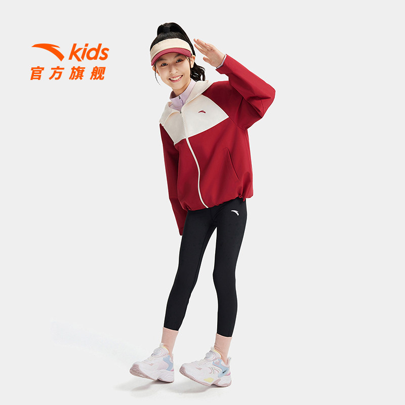 安踏儿童外套裤子套装25秋装新款女孩洋气防风防雨户外上衣打底裤,童装/婴儿装/亲子装,套装,淘宝优惠券,粉丝福利购,淘宝优惠卷