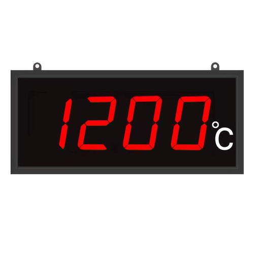 LED大屏温度显示器可外接4-20ma 0-10V PT100 K S E型传感器工业