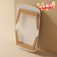 可折叠榻榻米茶桌小桌子坐地矮桌飘窗炕桌小茶几简约家用日式饭桌