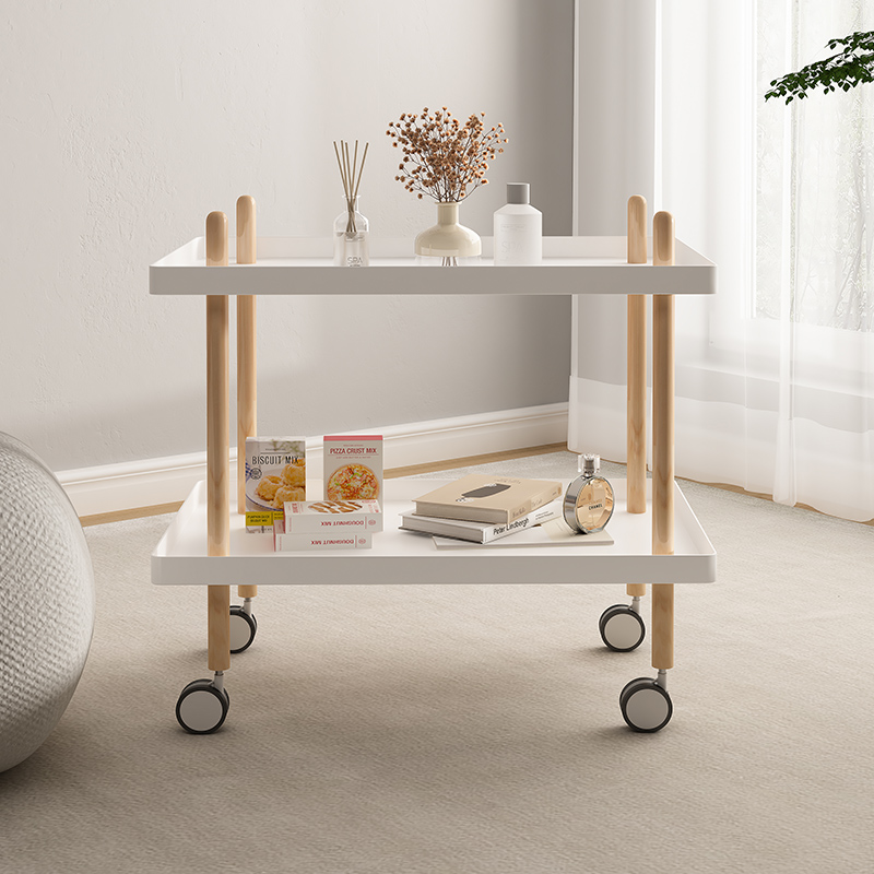 北欧沙发移动双层边几置物架卧室