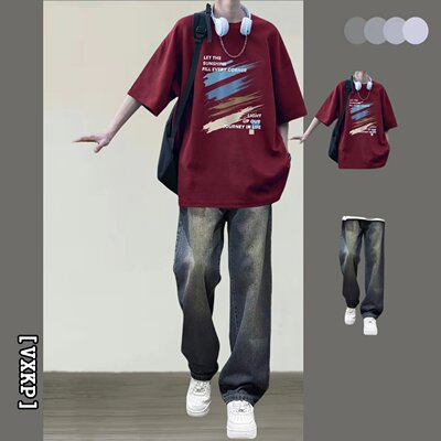 纯棉短袖t恤男夏季2026新款