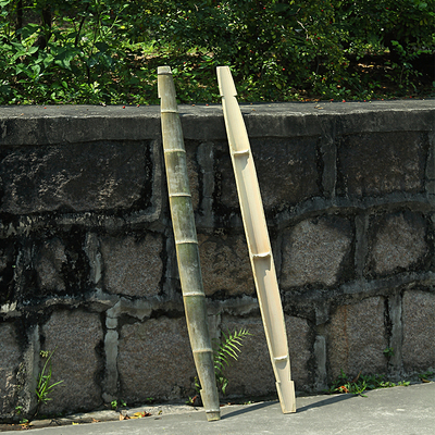 喜庆喜事箩筐竹扁担婚庆老式竹扁担竹子挑重结实耐用乔迁挑水结婚