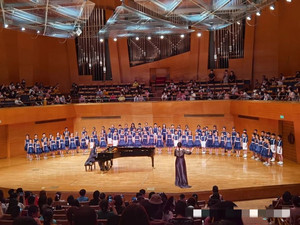 六一新款儿童合唱服初中小学生诗歌朗诵演出服大合唱团舞台表演服