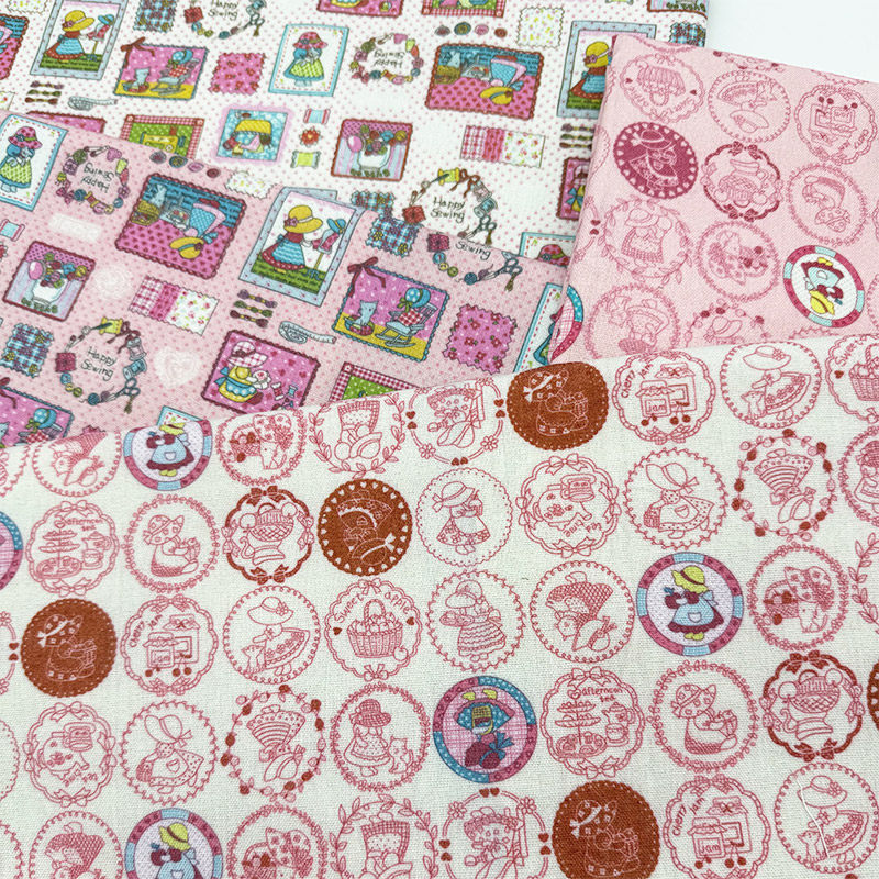 手作苏姑娘印花布加密棉麻布料装饰布桌布面料diy手工布头窗帘布,居家布艺,海绵垫/布料/面料/手工diy,淘宝优惠券,粉丝福利购,淘宝优惠卷