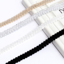 5米价彩色花边辅料人字边特色diy手工制作材料烫金服装 花边领口边