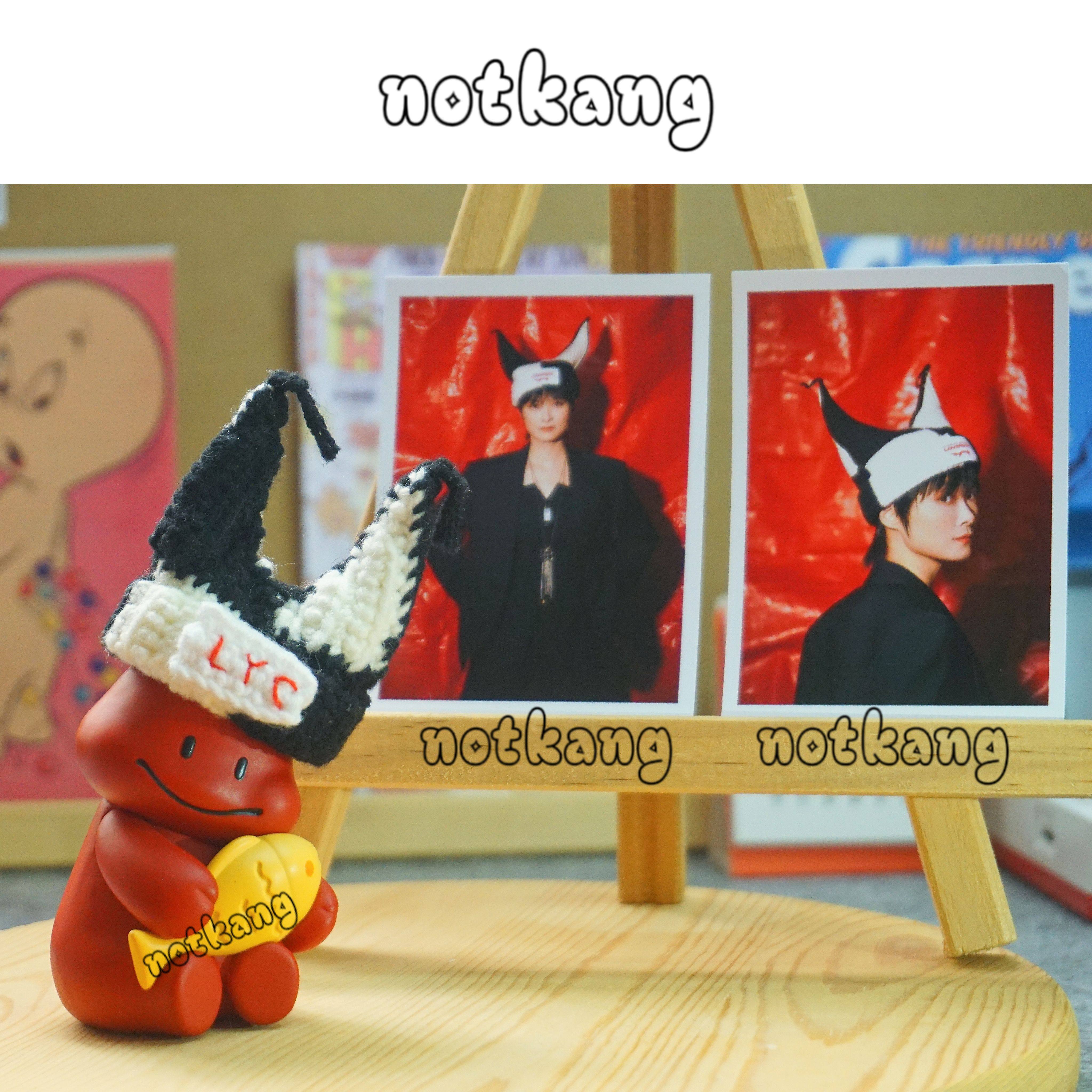 【成品】李宇春casual牛牛 帽子 牛角帽黑白撞色毛线帽 notkang,个性定制/设计服务/DIY,其它帽子定做,淘宝优惠券,粉丝福利购,淘宝优惠卷