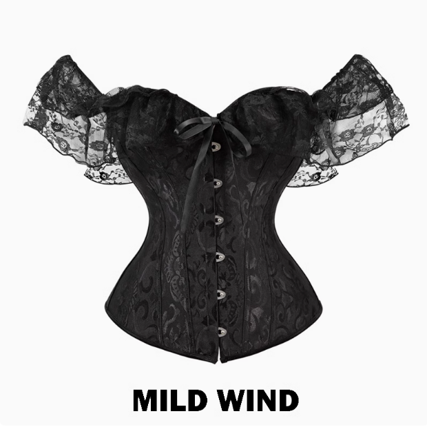 蕾丝抹胸上衣性感corset