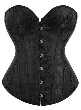 无肩带婚纱收腹系带宫廷马甲corset新娘外穿百搭收腹束腰紧身胸衣