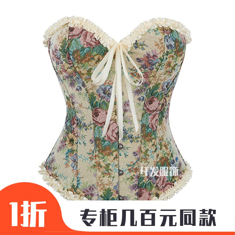 宫廷塑身衣corset马甲小礼服