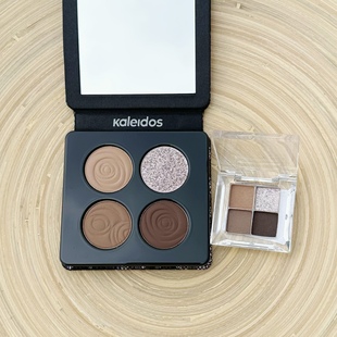 KALEIDOS万花镜蕾丝四色眼影小样烟熏黑茉莉冷萃棕风暴鸟试用装