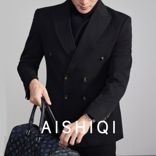 西装 西服套装 修身 男士 外套上衣 男商务绅士英伦风高级感秋冬新款