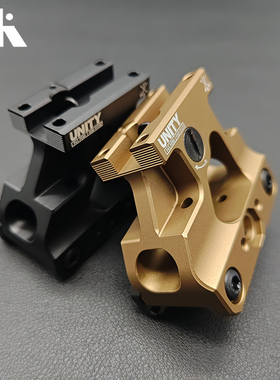 UN铝合金底座支架MRO增高支架UNITY刻字增高底座支架玩具配件