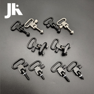 钢制快拆木托自攻螺丝QD扣背带扣 单双点 背带扣 螺纹背带环