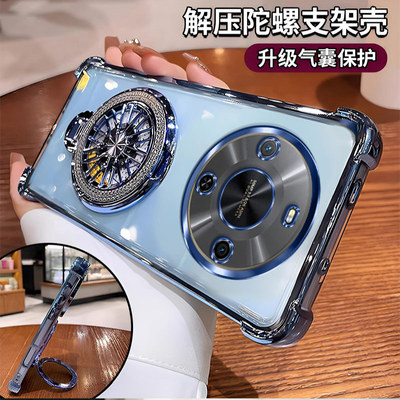 适用华为wikohi畅享70plus手机壳Hi畅想70plus防摔化为智选wiko新款5G保护套全包硅胶7opuls男女电镀透明外壳