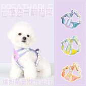 狗狗背心时尚 外出狗牵引背心舒适不易闷肤外出不易走失小型犬宠物
