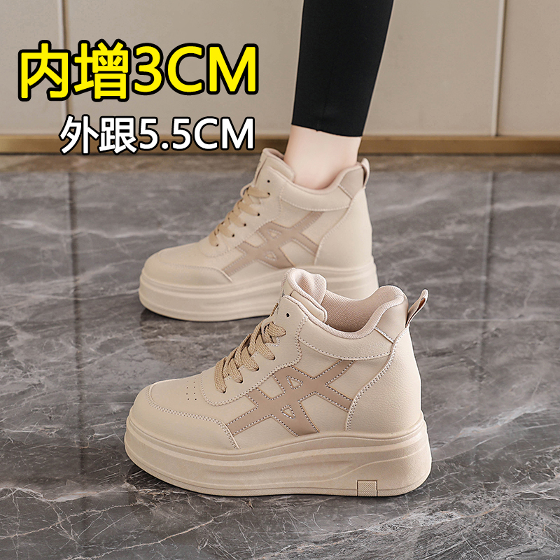 休闲潮鞋小个子34码显高不累脚