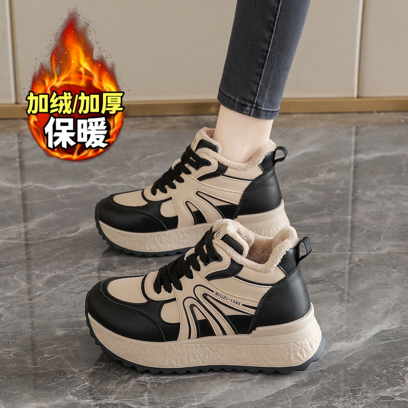 冬季运动鞋爆款保暖二棉鞋女34码