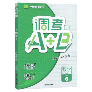 2025年调考生专用调考a十b六年级下数学北师大版 成都市小升初名校分班考试真题练习小学调考A+B六年级下册专题复习同步训练辅导书