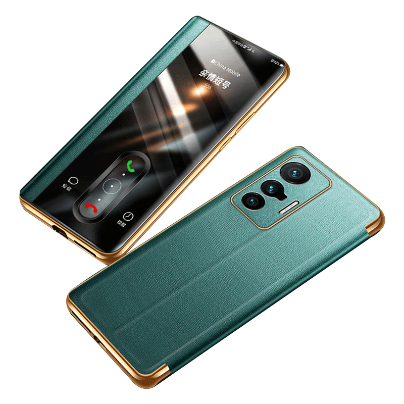 VIVOX70手机壳真皮翻盖式皮套