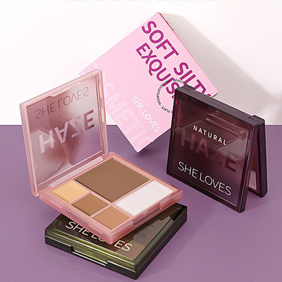 希乐丝SHELOVES五色遮瑕修容盘