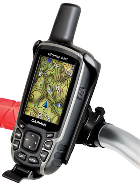 RAM-Mounts GPSMAP 62 S 621 629 SC 64STC自行车车把手支架 原装