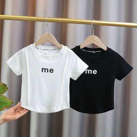 短袖短袖设计感潮流圆领T恤