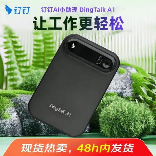 钉钉talk A1智能AI录音卡会议纪要同声传译录音笔译转文字旗舰版