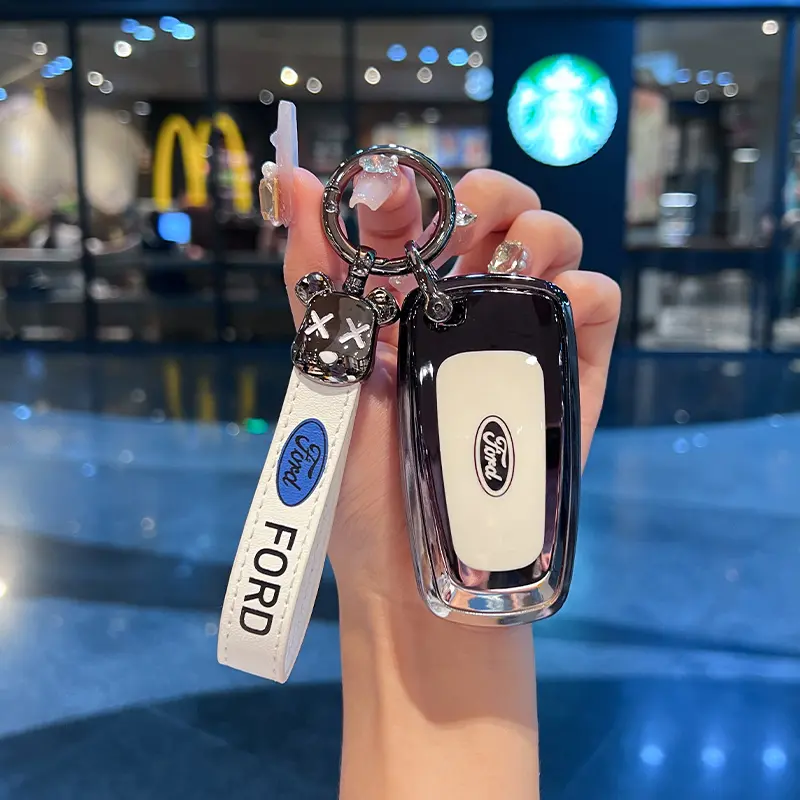 福特福克斯钥匙套蒙迪欧福睿斯锐界L锐际探险者翼博翼搏金牛座扣