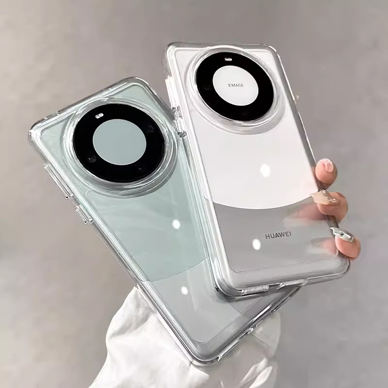 适用华为mate60亚克力高级感全包