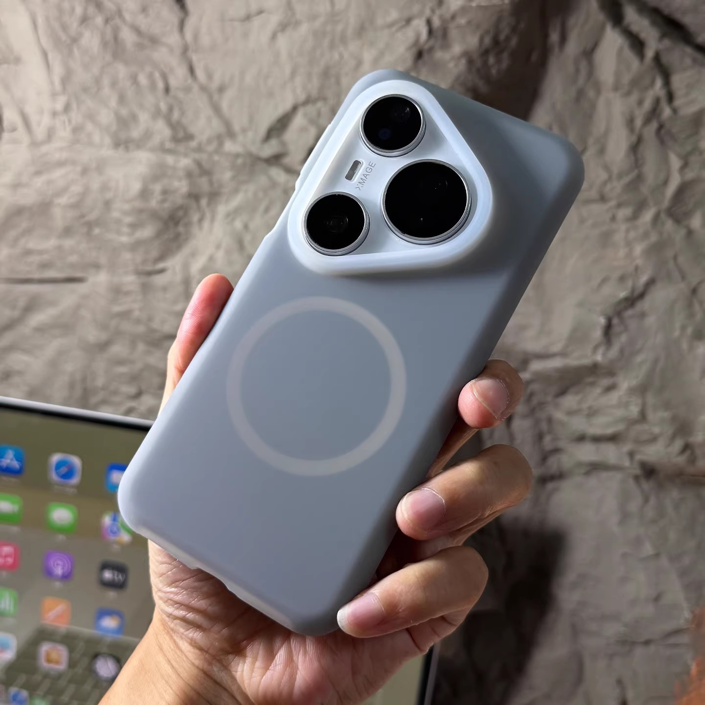 适用华为pura80pro+果冻液态硅胶