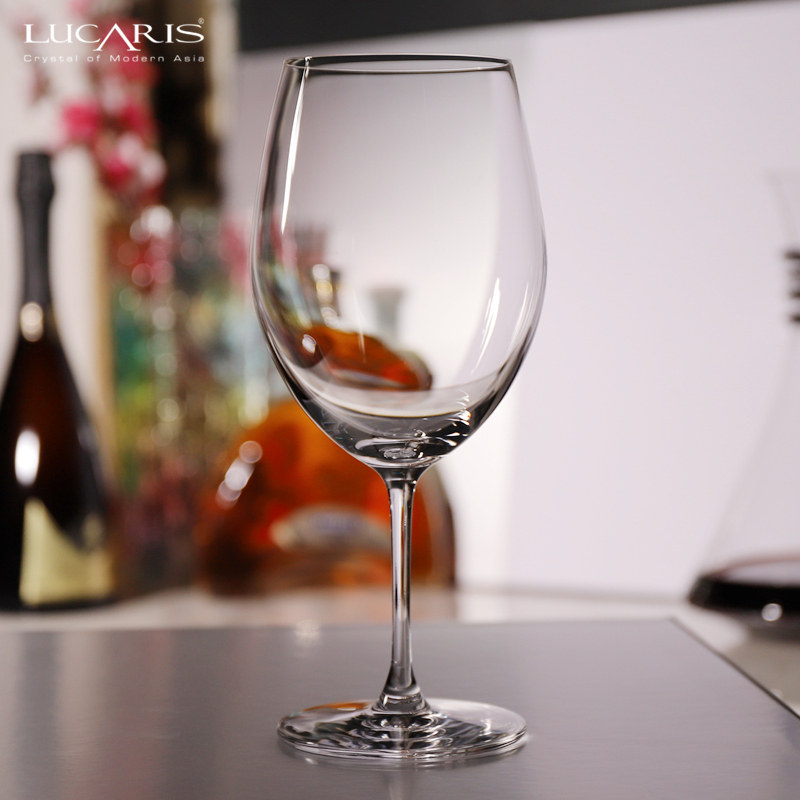 进口lucaris欧式水晶玻璃波尔多红酒杯赤霞珠红葡萄酒高脚杯745ml